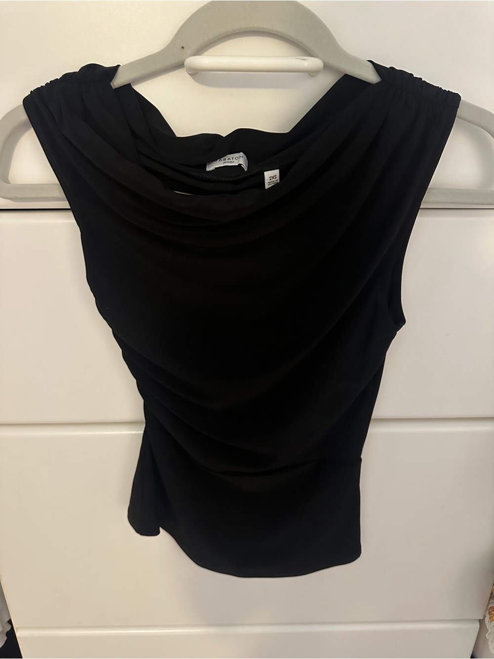 Aritzia Black Gallery Top